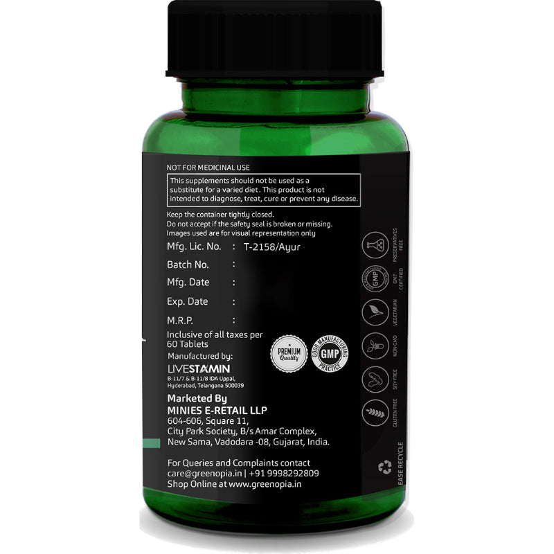 Spirulina tablets rich in antioxidants supporting immune health and wellness