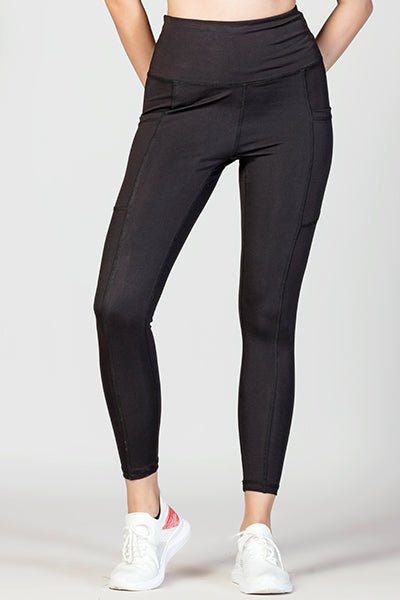 Squat-proof stretch leggings for yoga and gym