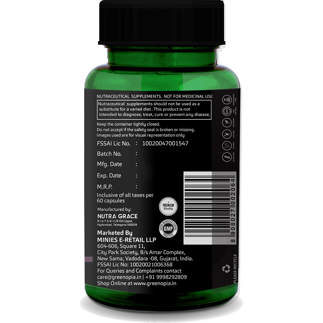 GreenOpia Tocotrienols + Flaxseed Oil 60 Liquid Filled Vegetarian Capsules
