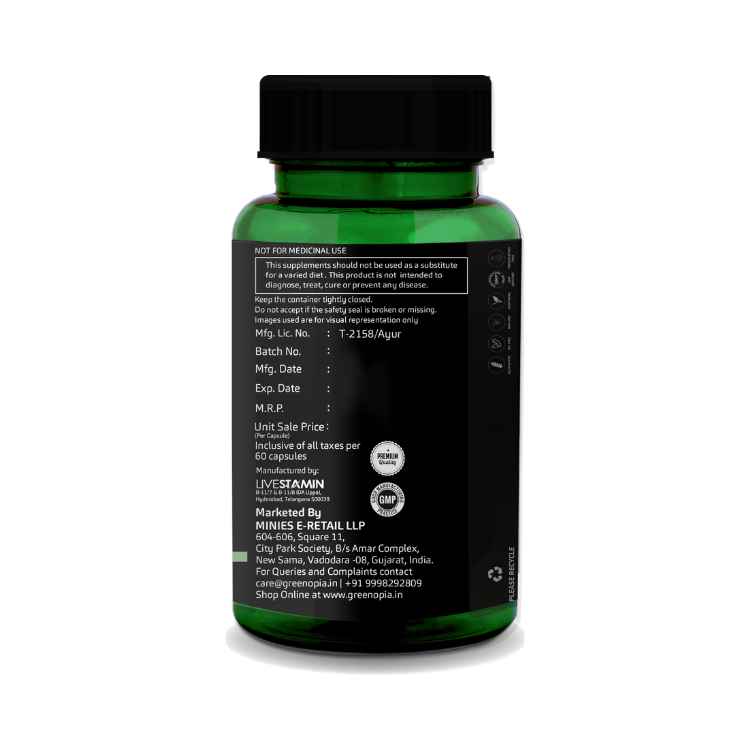 Triphala Vegetarian Capsules for Digestive Wellness