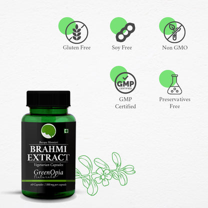 vegetarian Brahmi supplement India