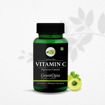 Amla Vitamin C Capsules for Skin Brightness and Collagen Support