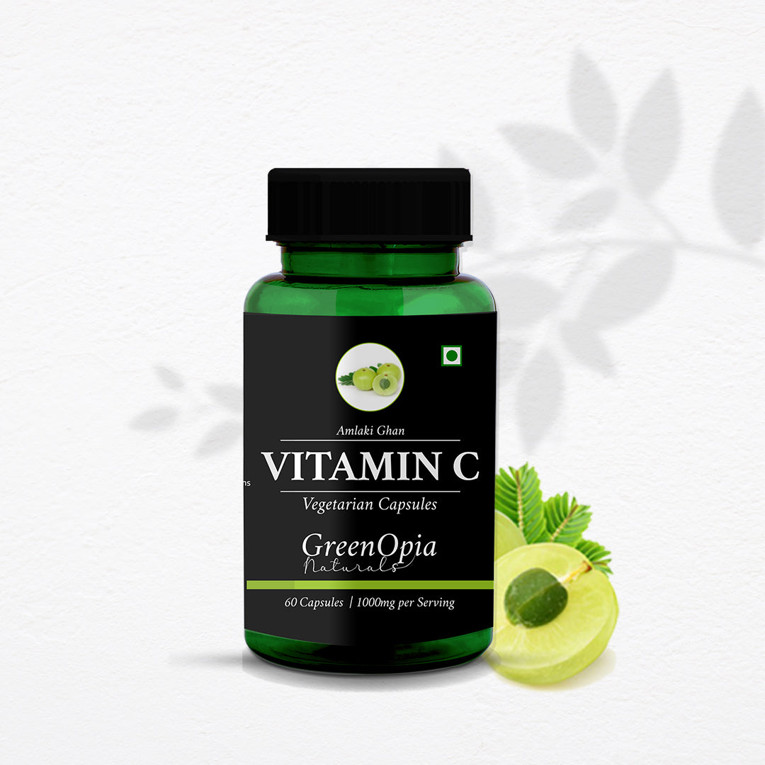 GreenOpia Vitamin C Amla Extracts 60 Vegetarian Capsules