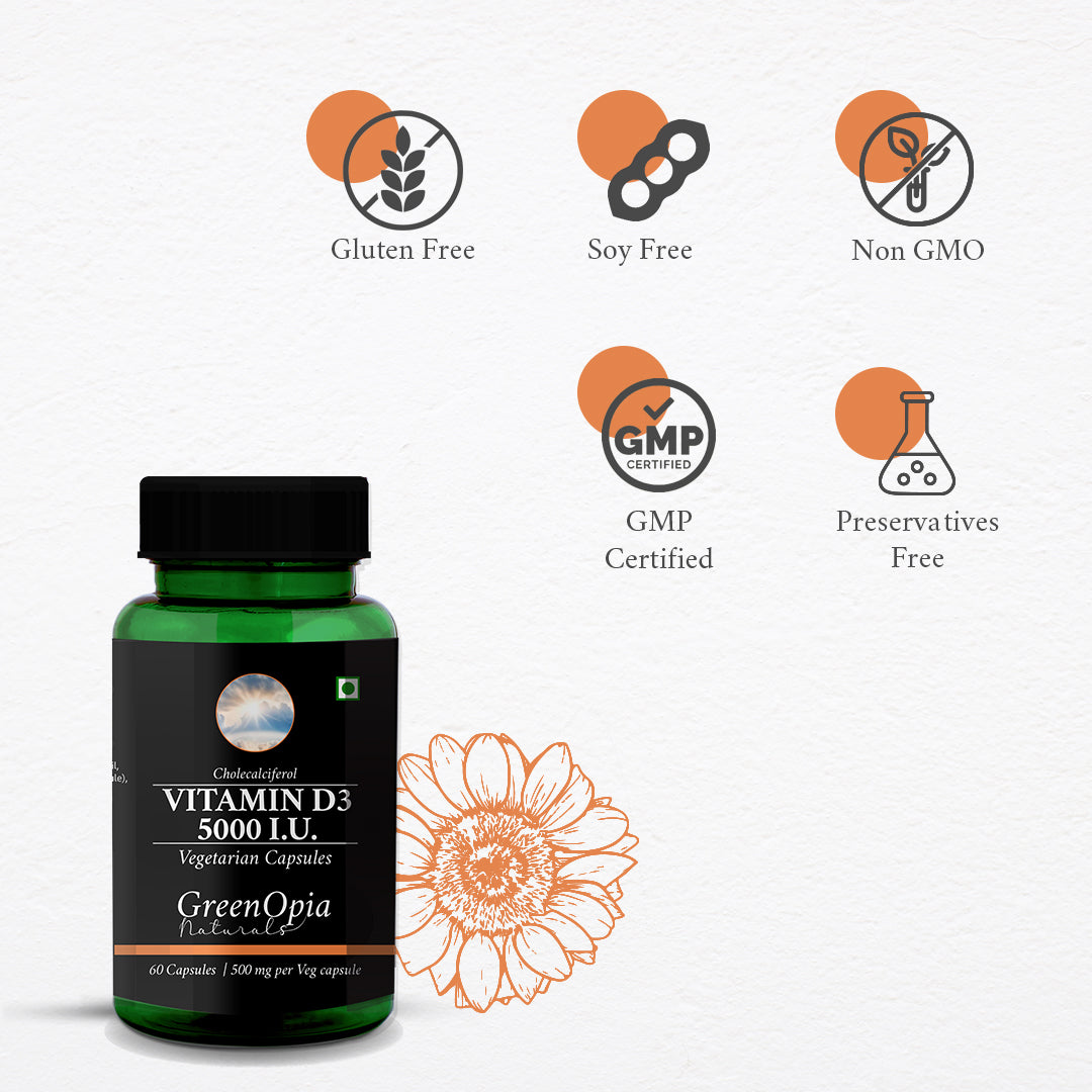 Benefits of Vitamin D3 Capsules – Boosts Immunity, Strengthens Bones, Enhances Mood &amp; Energy