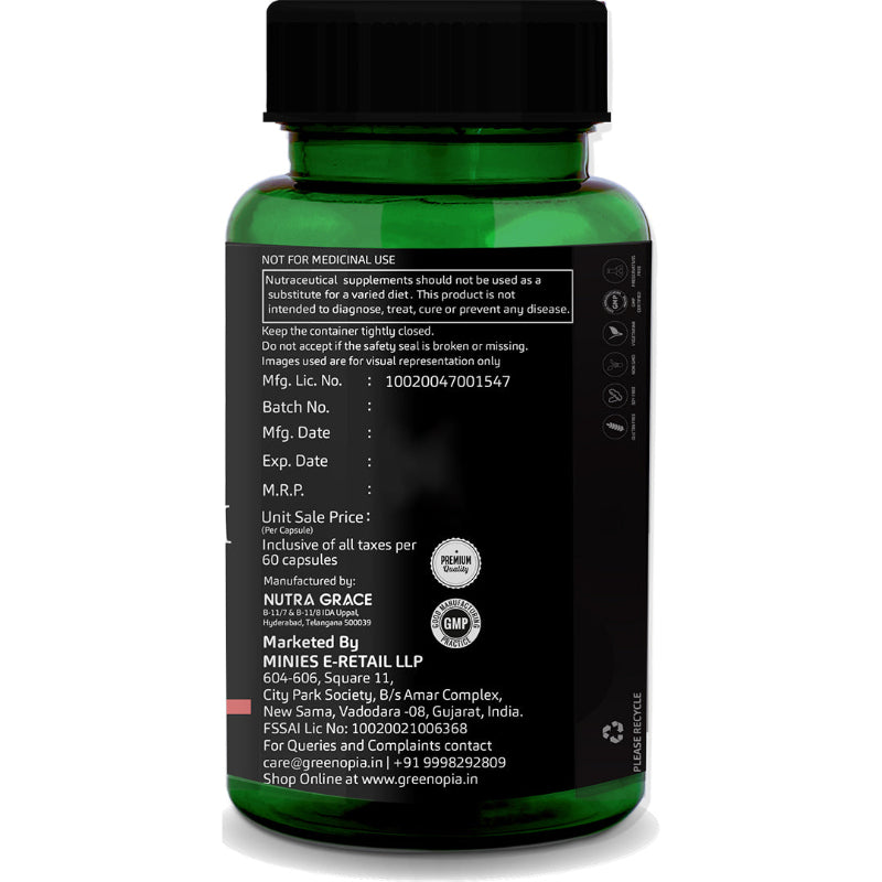 Vitamin E supplement supporting skin elasticity, hydration and healthy glow