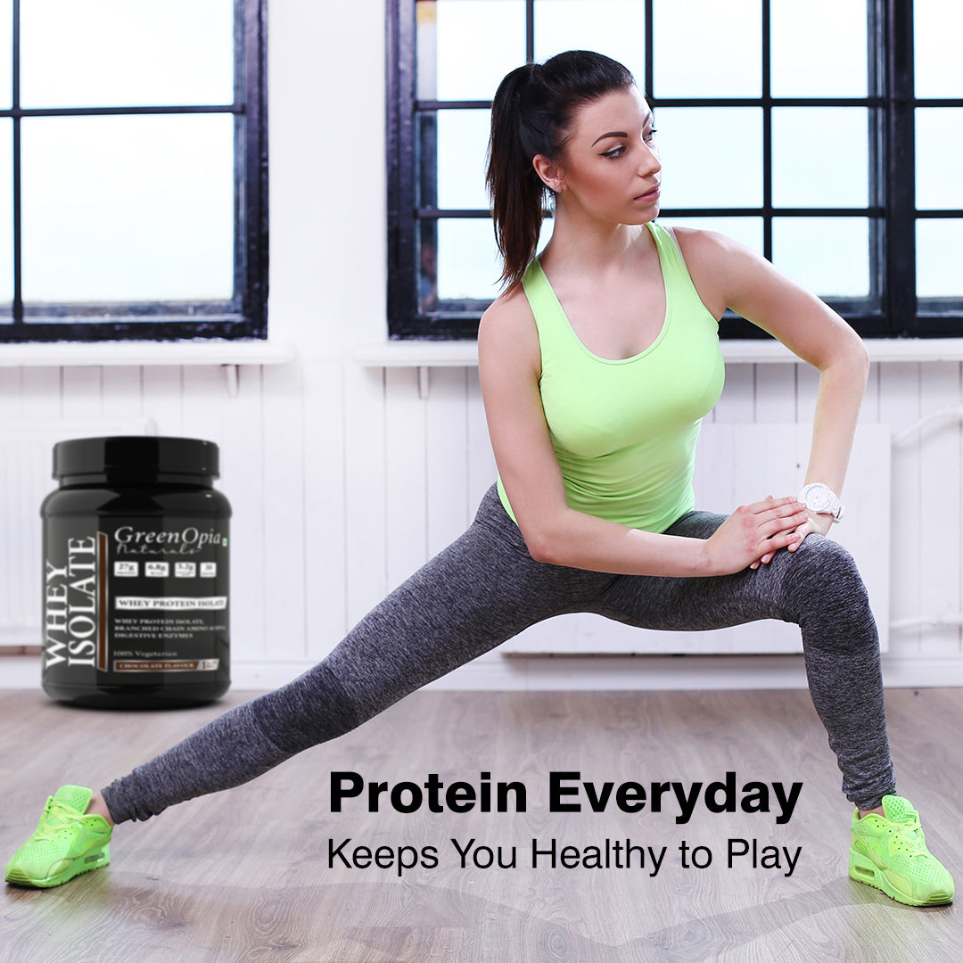 Post-Workout Recovery with GreenOpia Whey Protein Isolate – Chocolate Shake