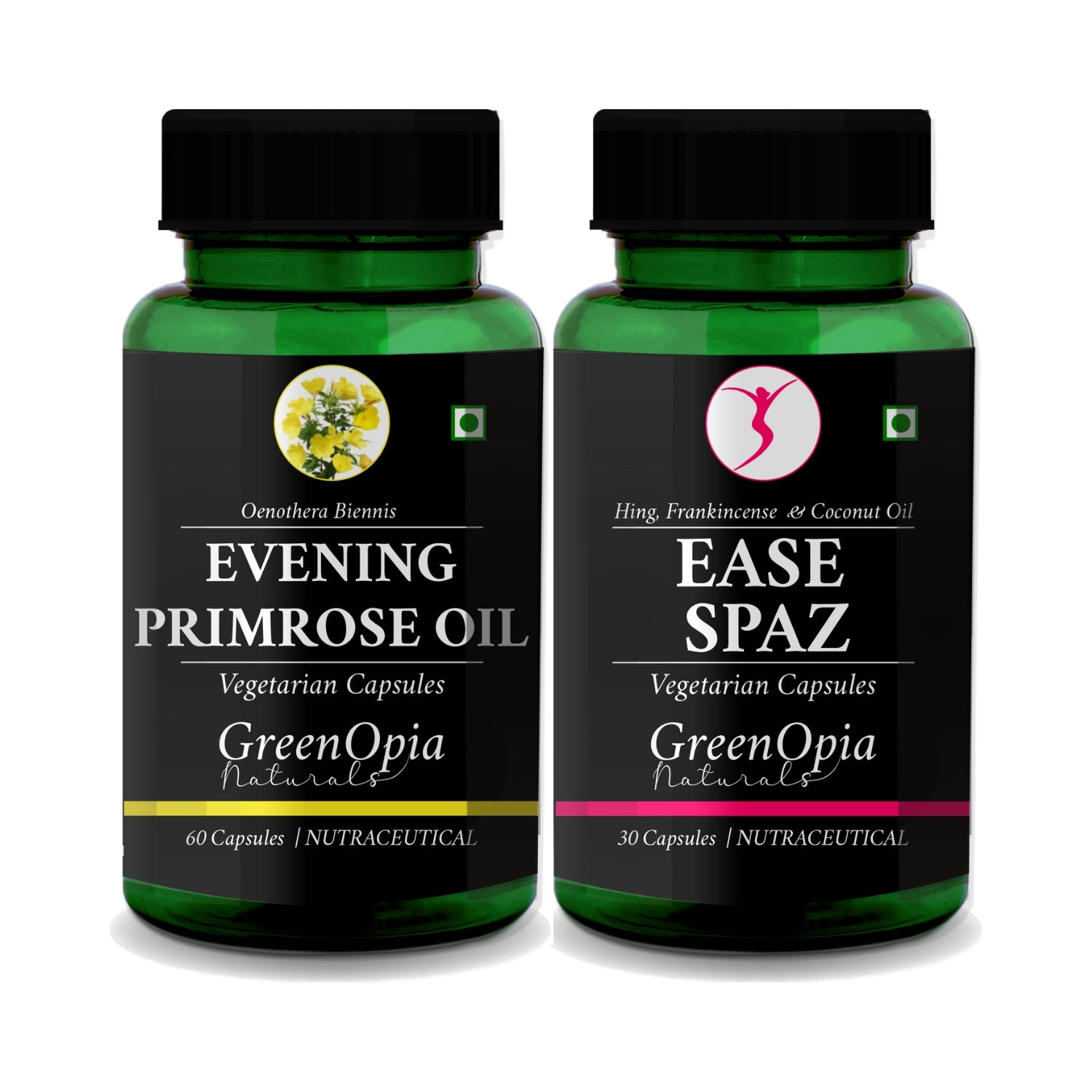 GreenOpia Menstrual Care Bundle: PMS & Cramp Relief