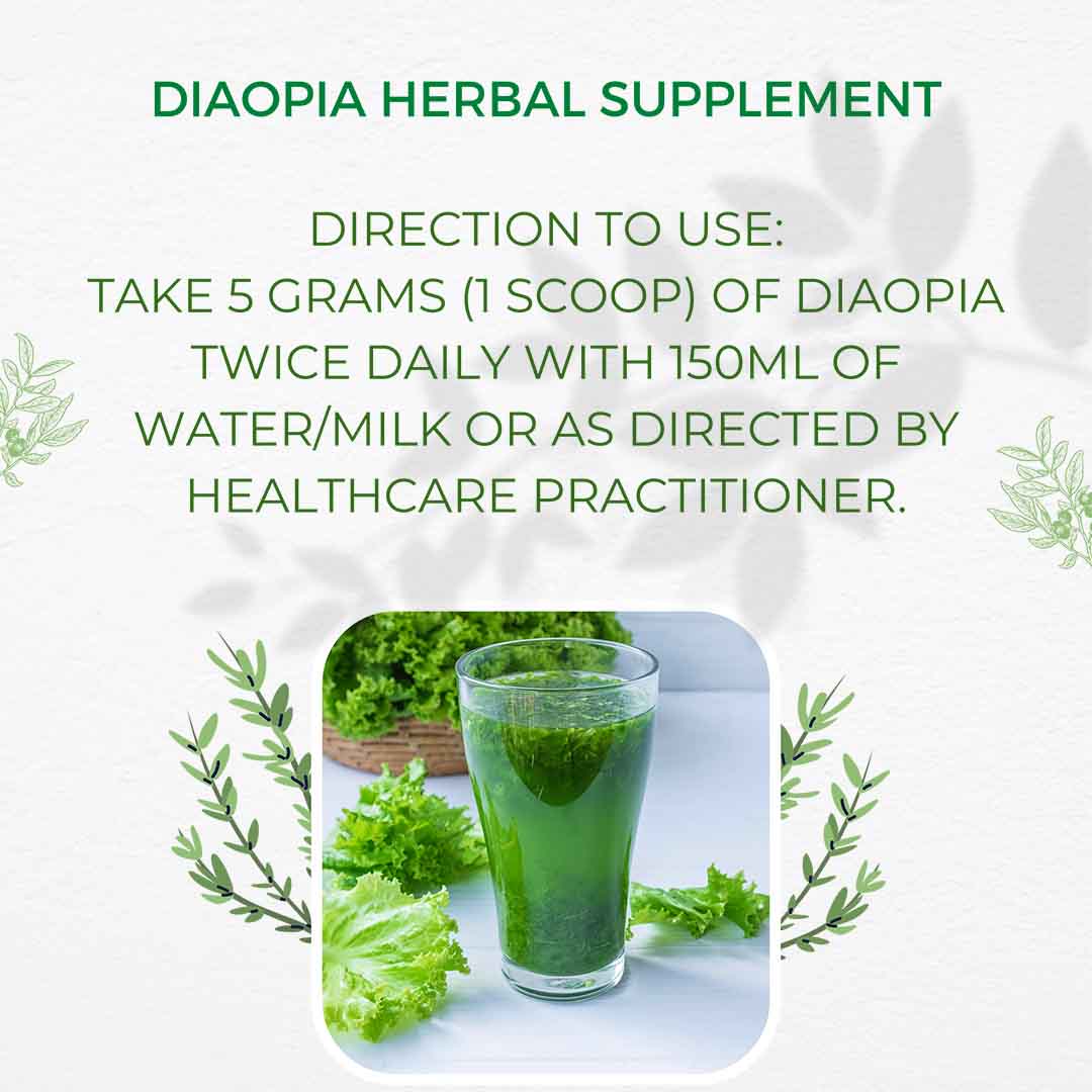 DiaOpia Herbal Supplement for Diabetes Care