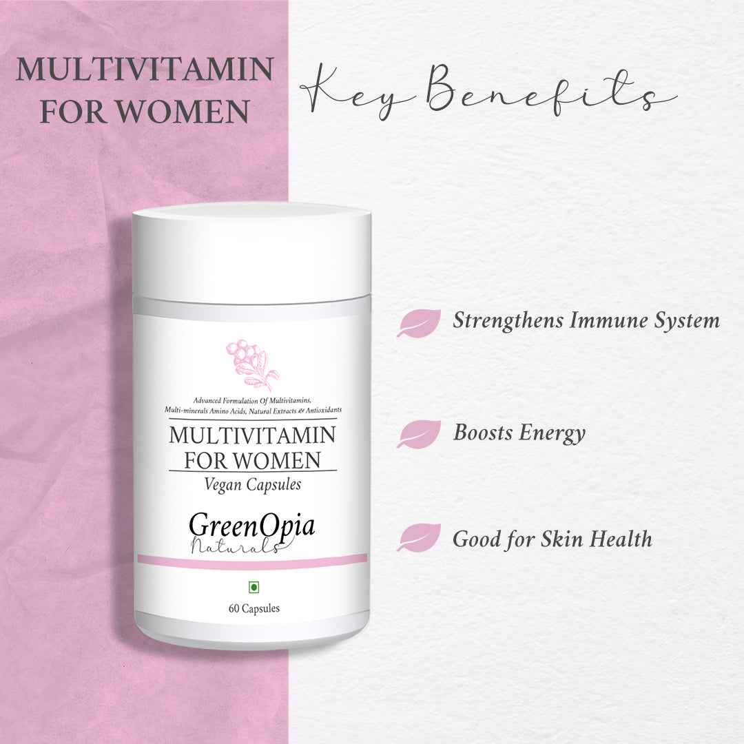 Multivitamins for Women Vegetarian Capsules